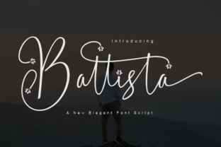 Battista: The Bold Script Typeface for Scroll-Stopping Brand Content