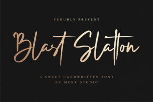 Blast Slatton Typeface Review: Bold Vibe for Digital Branding