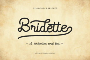 Bridette: The Handwritten Typeface That Elevates Campaign Visuals