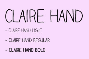 Claire Hand: The Premium Script Font That Elevates Small Business Branding
