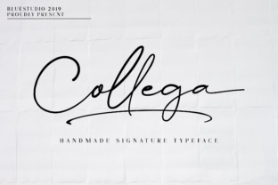 Collega: The Bold Script Typeface for High-Impact Campaign Design
