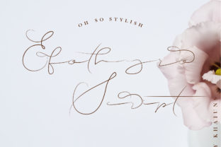 Efothyro: A Modern Script Font That Brings Personality to Branding