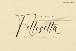 Fellisetta: The Modern Script Typeface for Elevated Web Design