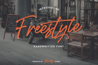Freestyle Typeface: The Bold Script for Scroll-Stopping Campaigns