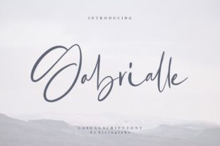 Gabrialle Typeface: Elevating Digital Brand Identity