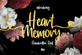 Heart Memory: A Timeless Script Font for Handmade Brands