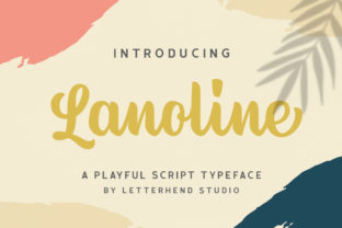 Lanoline Typeface: A Web Designer’s Take on Modern Script Typography