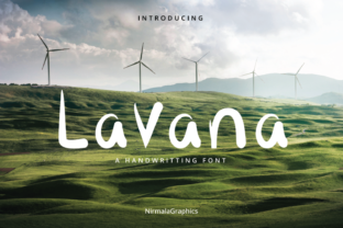 Lavana: A Handwritten Typeface for Authentic Digital Branding