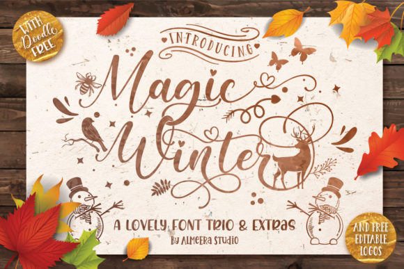 Magic Winter Trio: A Premium Typeface for Modern Web Design
