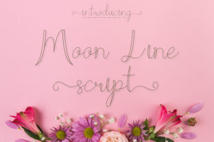 Moon Line: The Script Typeface That Elevates Your Brand Identity