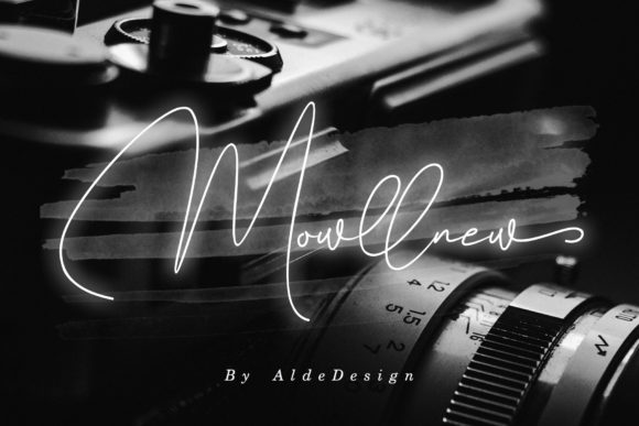 Mowllnew: The Script Font That Elevates Small Business Branding