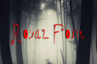 Royal Typeface: A Spooky Script for Digital Branding