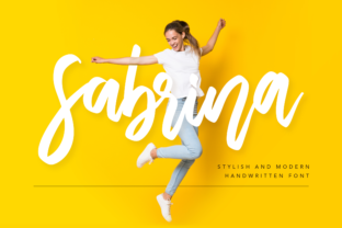 Sabrina: The Handwritten Font for Authentic Brand Identity