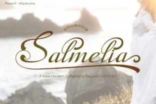 Salmelia: The Handwritten Typeface That Stops the Scroll