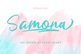 Samona: The Handwritten Typeface That Brings Warmth to Editorial Design