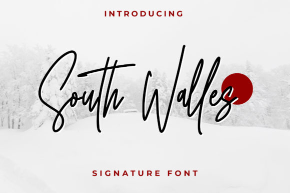 South Walles: The Script Amp Typeface for Authentic Branding