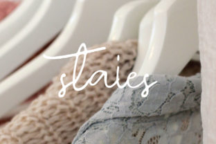 Steias: The Authentic Script Font for Handmade Product Labels