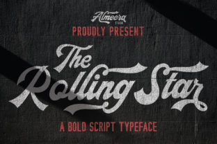 The Rollingstar Typeface: A Bold Script for Modern Web Design