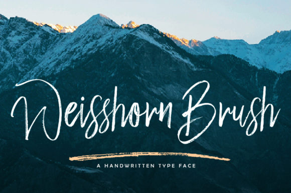 Weisshorn: The Adventure-Ready Script Font for Authentic Branding